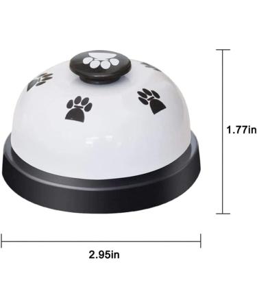 Alinana Pet Training Bells - 2-Piece Dog & Cat Potty Door Bells for Effective Communication | Large Button Design - Buy Online on GoSupps.com