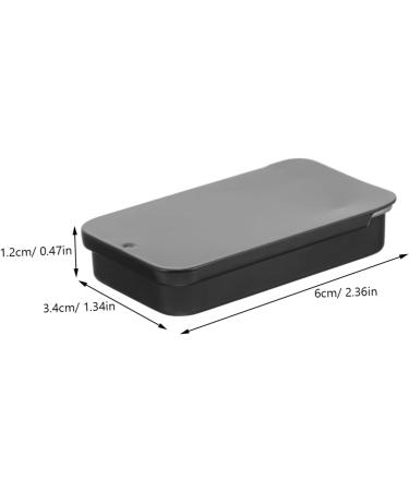 Didiseaon Eyebrow Facial Paint Positioning Cream Tools Aluminum Box Eyebrow Cream Miss Eyebrow Shape 1 count (Pack of 1) Black - Buy Online on GoSupps.com