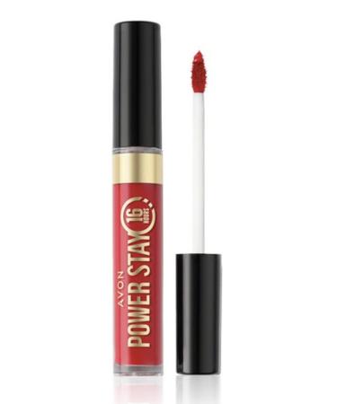 Avon AVON Power Stay Lip Tint - Spicy Brown | Long-lasting intense colour lip stain for up to 16 hours | Long-lasting comfortable lipstick with lightweight formula | 5 ml