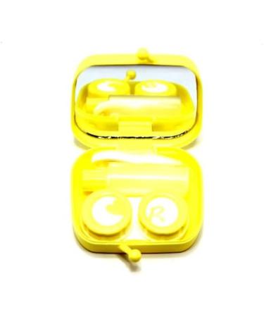 Buy Contact Lens Case Set - Stylish Yellow Storage for Easy Carry | International Shipping Available - Buy Online on GoSupps.com