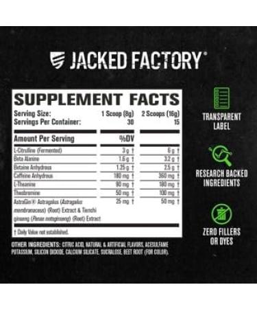 Jacked Factory Nitrosurge Pre-Workout in Watermelon & Build XT Muscle Building Bundle for Men & Women - Buy Online on GoSupps.com