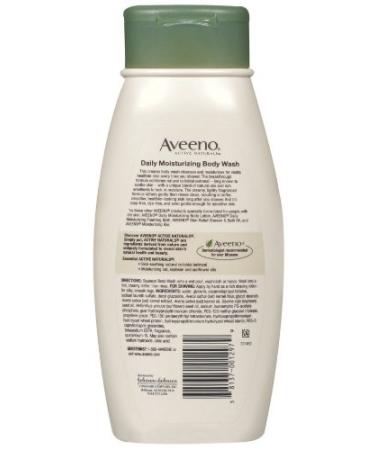 Aveeno Daily Moisturizing Body Wash with Oatmeal 18oz Bottles (Pack of 3) - Buy Online on GoSupps.com