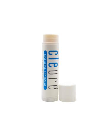 Cleure Organic Lip Balm - Paraben-Free, Fragrance-Free, Flavor-Free, Petrolatum-Free - 1 Pack, .15 oz - Buy Online on GoSupps.com