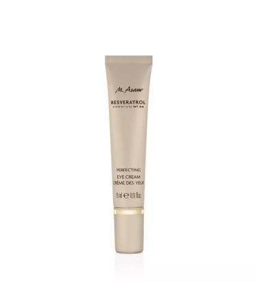 M. Asam Resveratrol Premium NT50 Perfecting Eye Cream (15ml) - Anti -Aging Eye Cream With Resveratrol & Hyaluron smoothes eye wrinkles tight eye care 15 ml (1 Pack)