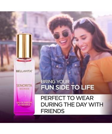 Date & Senorita Woman Perfume Combo with Jasmine Vanilla Lotus & Musk | EDP Fragrance Scent Pack of 2 20 ml Each - Buy Online on GoSupps.com