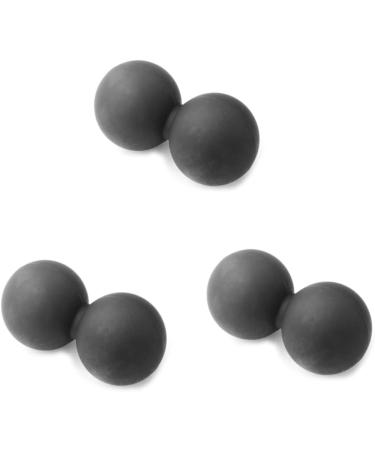 Minkissy Lacrosse Resistance Tape - High Density Tearproof 3 Pcs Black Ideal for Yoga Mats Fitness Massage Sweat Absorption - Buy Online on GoSupps.com
