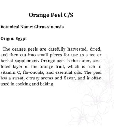 Orange Peel C/S (1 LB) - Buy Online on GoSupps.com