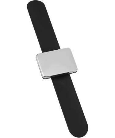 HUSHUI Magnetic Wrist Band for Hairdressers Hair Grip Holder Hairpin Collector Hair Clip Storage Accessory (Black) - Buy Online on GoSupps.com