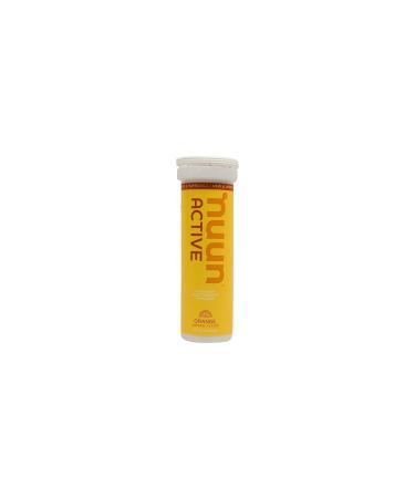 Nuun Active Hydration Tablets: Orange Box of 8 Tubes