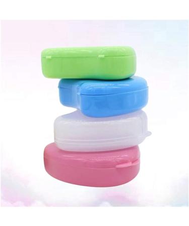 Buy FARUTA 4x Denture Bath Box with Ventilation Holes | Storage for False Teeth | Perfect for Travel | Random Color Options Available - Buy Online on GoSupps.com