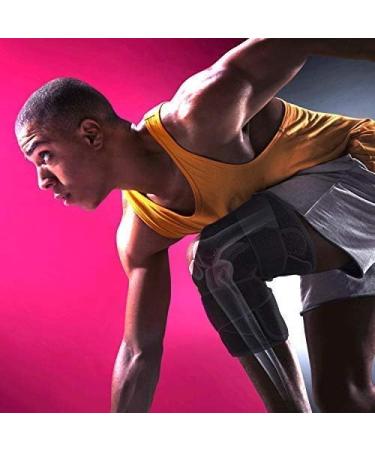 Thx4COPPER Hinged Knee Brace - Adjustable Open Patella Compression Support for Pain Relief & Injury Protection - M (Pack of 1) - Buy Online on GoSupps.com