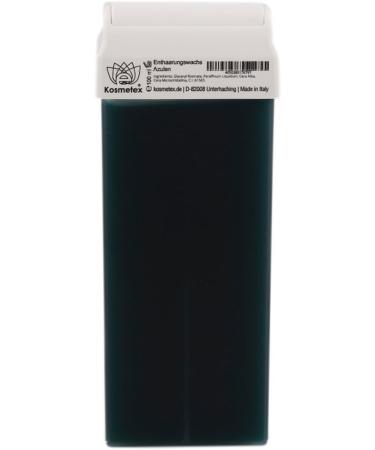 Kosmetex Azulene Wax Cartridge | 100ml Depilatory Hot Wax for Body Hair Removal | Wide Applicator - Buy Online on GoSupps.com