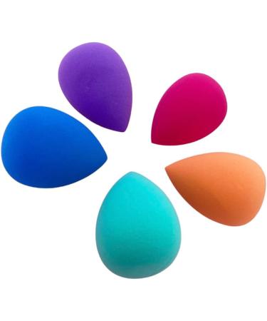 Makeup Sponge Set 5x Premium - Odor free eco-friendly and non-allergenic - Foundation Sponge Blender - Perfect for Blusher Liquid Cream and More HUNYLONDON - Buy Online on GoSupps.com