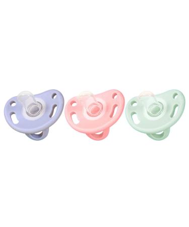 Ciieeo 3st pacifier nipple toy to grind toothed toys for sensory pacifier toothed pacifier children box pp pebble gel newborn