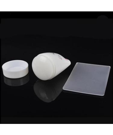 Clear Jelly Nail Stamper Set with Scraper - Nail Art Stamping Tools - Buy Online on GoSupps.com