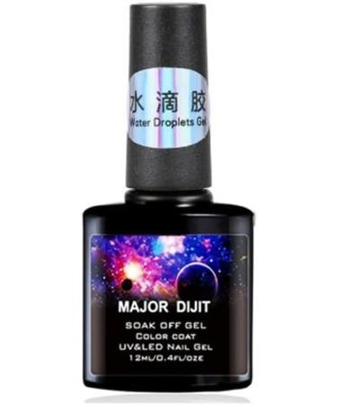 12ml Water Droplets Gel Soak Off UV Gel Pure Nail Polish Creativity Varnish Lacquer Manicur - (Color: Transparent) - Buy Online on GoSupps.com