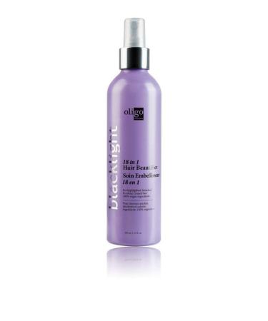 Oligo Professionnel - Blacklight 18-In-1 - Hair Beautifier - Anti Frizz - Leave-in Conditioner - Optimal Hydratation - Argan Oil - Vegan Ingredients - 11 Amino Acids & Moisturizing Formula - 8.5oz Regular