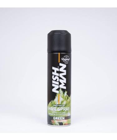 Nish Man Temporary Hair Colour - Nishman Unisex Pro Mech Hair Styling Colour Spray - ultimate coloured hair spray wash out kids & adults (Gold) - Buy Online on GoSupps.com