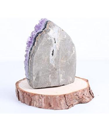 Amethyst Crystals About 200g-900g Natural Amethyst Geode Quartz Cluster Crystal Specimen Figurines Decor JIZTGEDM (Color : Add The Base Size : 700-800g) 700-800g Add the Base - Buy Online on GoSupps.com