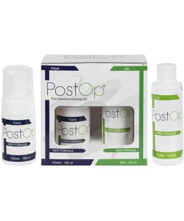 PostOp Hair transplant post-kit shampoo + foam. Specially developed for aftercare (hair transplant - FUE and FUT operation). - Buy Online on GoSupps.com