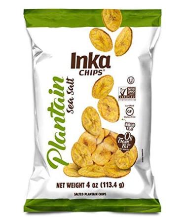 Inka Crops Inka Crops Roasted Plantains, 4-Ounce bags (Pack of 12) Roasted 4 Ounce (Pack of 12)
