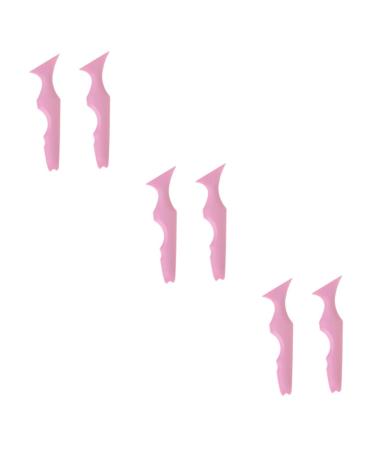 MAGICLULU 6 Pcs Silicone Beauty Ruler Resin Molds Tool Eyeshadow Eyeliner Guide Stencils Make up Orthotics