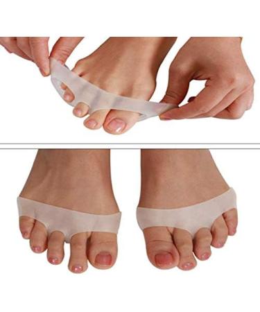 Premium Ultra-Soft Silicone Metatarsal Foot Pain Relief (2 Pairs) - Comfort & Soothing Support for Diabetic Feet, Metatarsalgia, Neuroma, Bunions, High Heels - Buy Online on GoSupps.com