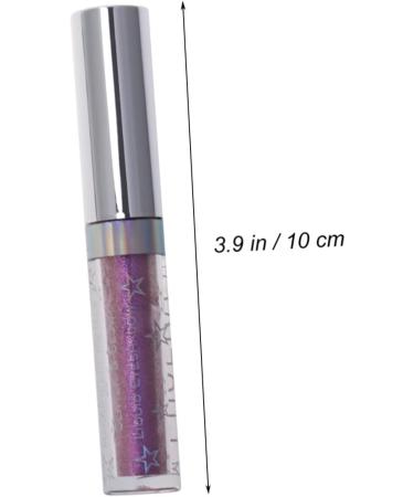 Beavorty Purple Eyeliner 2pcs color eyeliner metallic eyeliner Glitter eyeshadow glow eye powder eye shadow pigment liquid 1 count (Pack of 1) Picture 10x2pcs - Buy Online on GoSupps.com
