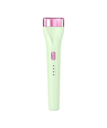 Eyelash Curler USB Rechargeable Electric Heating Eye Lash Curler with 3 Modes Temperatures Daily Compact Eyelash Curler with Portable Design Travel Eye Lashes Curlers with Flexible Temperature Light Green