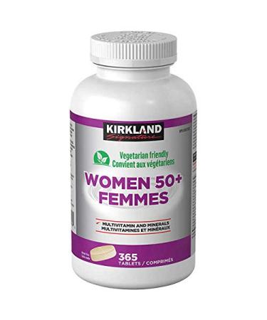 Kirkland Signature Women 50+ Multivitamin 365 Tablets - Buy Online on GoSupps.com