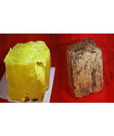 African Shea Butter 32oz & 1lb RAW African Black Soap Combo