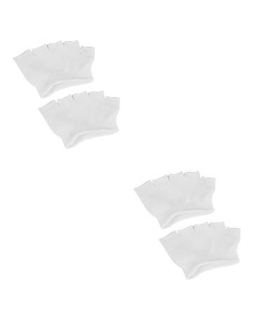 Beaupretty 8 pairs cotton socks front feet men sneakers half socks women socks Pleaser-Heels women's sneaker Half socks no-show socks elasticity high paragraph yoga socks sandals