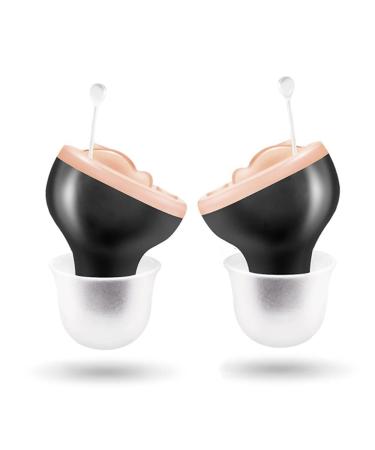 ZHANGMIN Premium Sound Amplifier for Adults Mini CIC Inner-Ear Personal Device Include Right and Left for TV and Talking with Portable Case (Color : A) - Buy Online on GoSupps.com