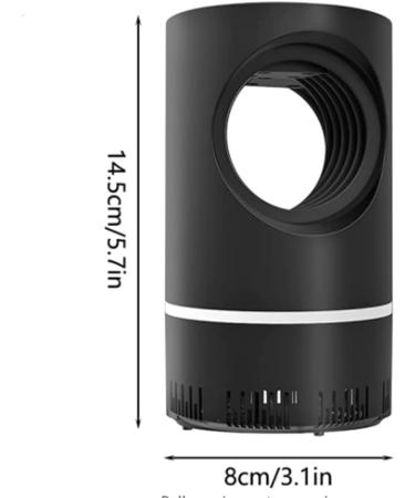 Zhuidream Advanced Mosquito Exterminator Suction Fan Smart Optically Controlled Mosquito and Flies Killer Trap Waterproof No Zapper Child Safe Waterproof (D) - Buy Online on GoSupps.com