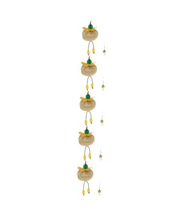 Garneck 5pcs Persimmon Sachet Perfume Bag Ornament Hand Decor White Face Powder Japanese-Style Accessories