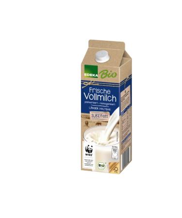 Buy EDEKA Organic UHT Milk 3.8% (12x1L) | Free Jelly Beans | Premium Quality International Shipping - Buy Online on GoSupps.com