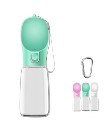 Cotop water bottle Dogs on the go portable dog drinking bottle for small big dog travel hiking plastic dog bottle accessories for pets (550ml blue)