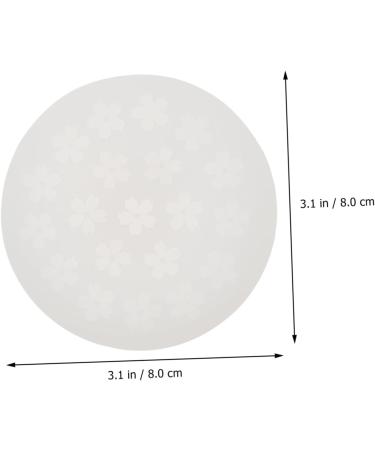 Alipis 4 Pcs DIY Silicone Mold Candle Molds Silicone Molds Mini Cakes Soap DIY Baking Mold Cake Mold Fudge 8X8X1.5CMx2pcs Whitex2pcs - Buy Online on GoSupps.com