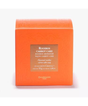 Dammann Rooibos Carrot Cake 25 Bags Crystal