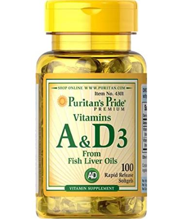 Puritan's Pride Vitamins A & D 5000/400 IU