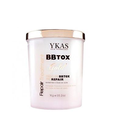 Brazilian BBTOX Gold Hair Mask Pro-Repair Treatment 1 Kg. - Hair Botox Cream