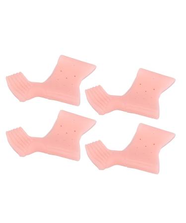 ANGGREK Hallux Valgus Corrector 2 Hallux Valgus Corrector 2 Pairs Bunion Hallux Valgus Corrector Elastic Breathable Toe Separator Cushion Bunion Pads Correction Tool(skin color)
