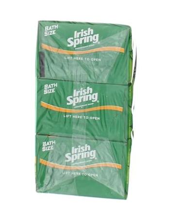 Buy Irish Spring Deodorant Bar Soap - Original 3.75 oz (Pack of 10) | International Shipping Available - Buy Online on GoSupps.com