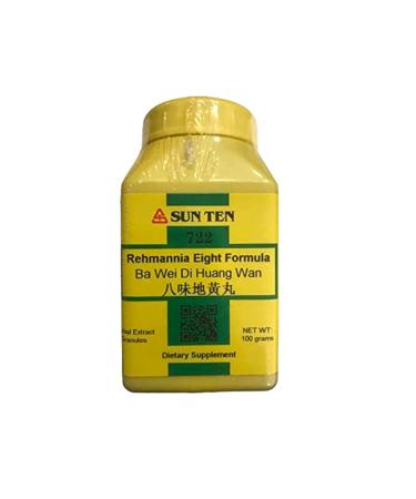 Sun Ten - REHMANNIA Eight Formula Ba Wei Di Huang Wan Concentrated Granules 100g 722 by Baicao