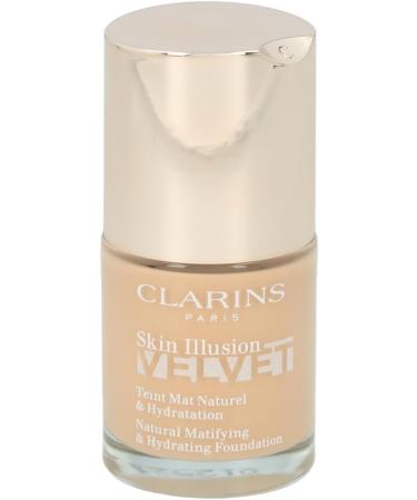 Skin Illusion Velvet Foundation - 110N Honey by Clarins for Women - 1 oz Foundation - Buy Online on GoSupps.com