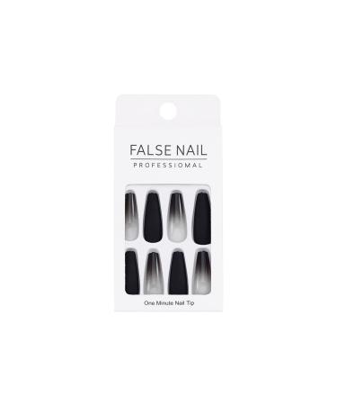 Sethexy Long coffin False Nails - 24pcs Acrylic Press-On Bling White Crystal Sparkle Fingernails for Women & Girls - International Shipping - Buy Online on GoSupps.com