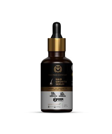 Buy The Man Company Hair Growth Serum for Men - Hair Fall Control with 3% Redensyl & 4% Anagain - 30 Ml | International Shipping - Buy Online on GoSupps.com