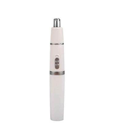 dongzhibin Nose hair trimmer precision trimmer for nose ears and eyebrows portable white easy to clean 867