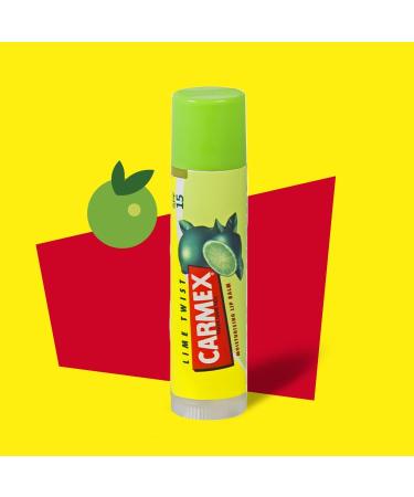 Carmex Lime Lip Balm Stick - Protect & Hydrate - 1 Piece (1 Pack) - International Shipping Available - Buy Online on GoSupps.com