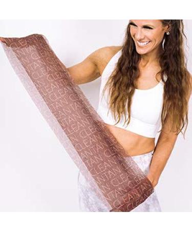 CLEANTAN Infinity Body Polisher | Exfoliating Shower Accessory for Luxury Skincare | Preps Skin for Sunless Tanning | Helps Remove Self-Tanner | Chocolate Scent - Buy Online on GoSupps.com